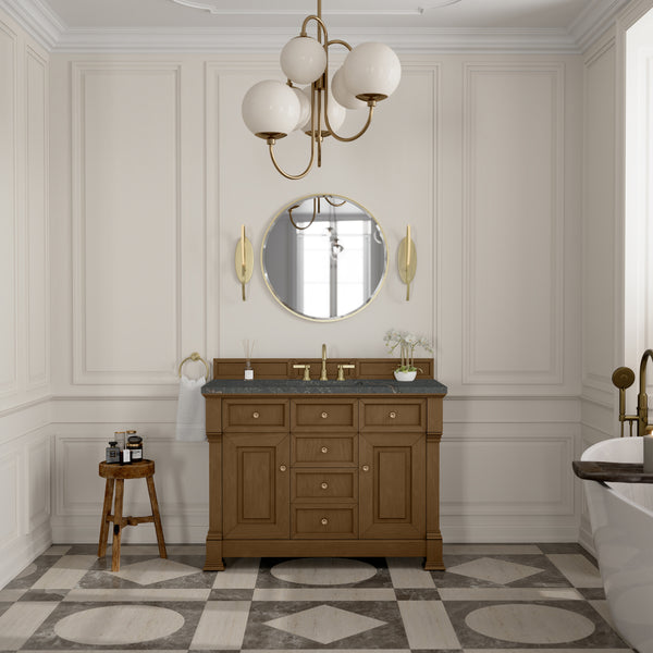 James Martin Brookfield 48" Single Vanity with 3 CM Countertop & FreePower Wireless Charger