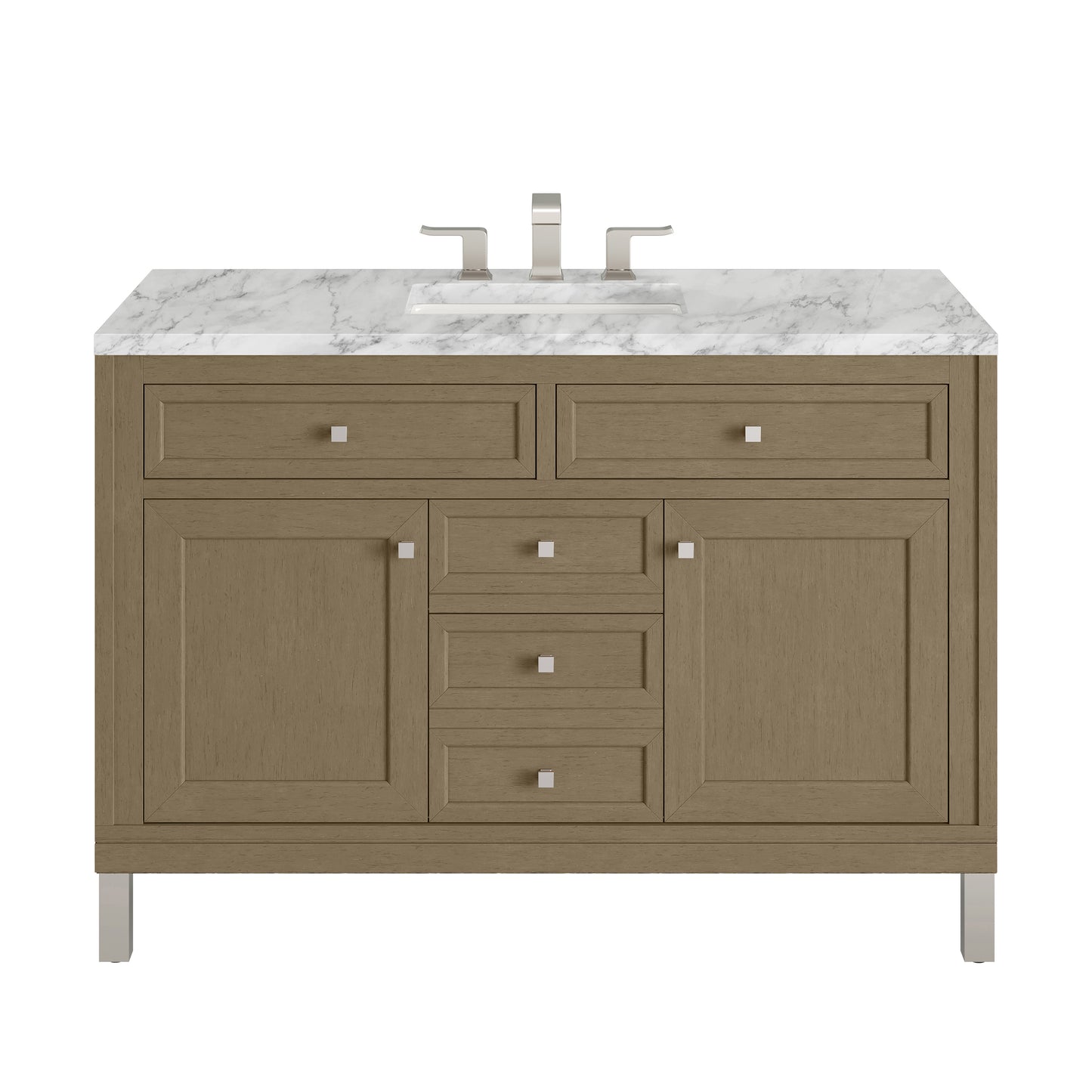 James Martin Chicago 48" Single Vanity with 3 CM Countertop