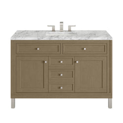 James Martin Chicago 48" Single Vanity with 3 CM Countertop