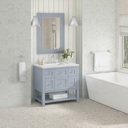 James Martin Breckenridge 36" Single Vanity w/ 3CM Countertop