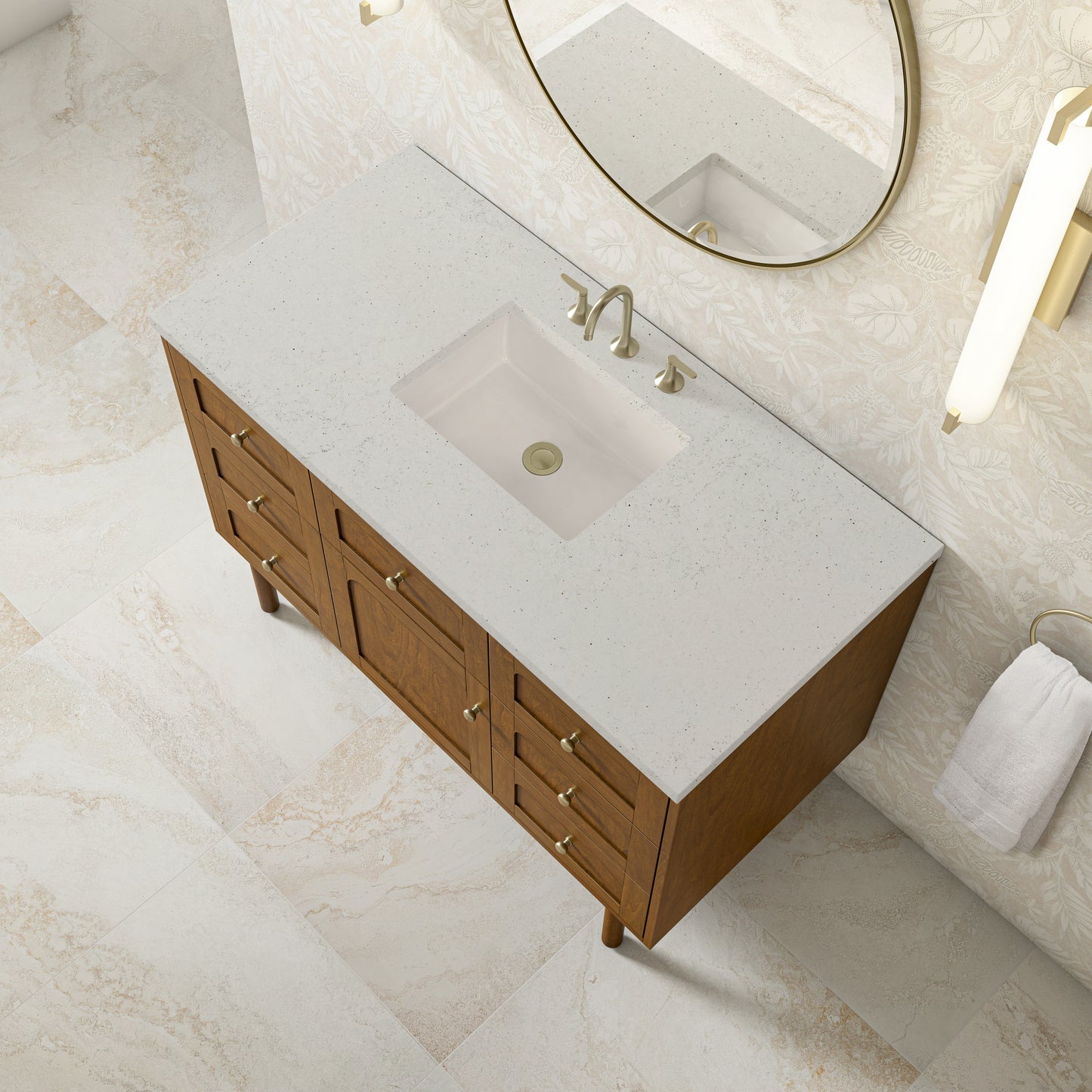 James Martin Laurent 48" Single Vanity with 3 CM Countertop