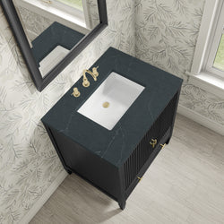 James Martin Myrrin 30" Single Vanity with 3 CM Countertop