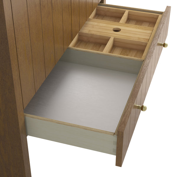James Martin Hudson 36" Single Vanity with 3 CM Countertop