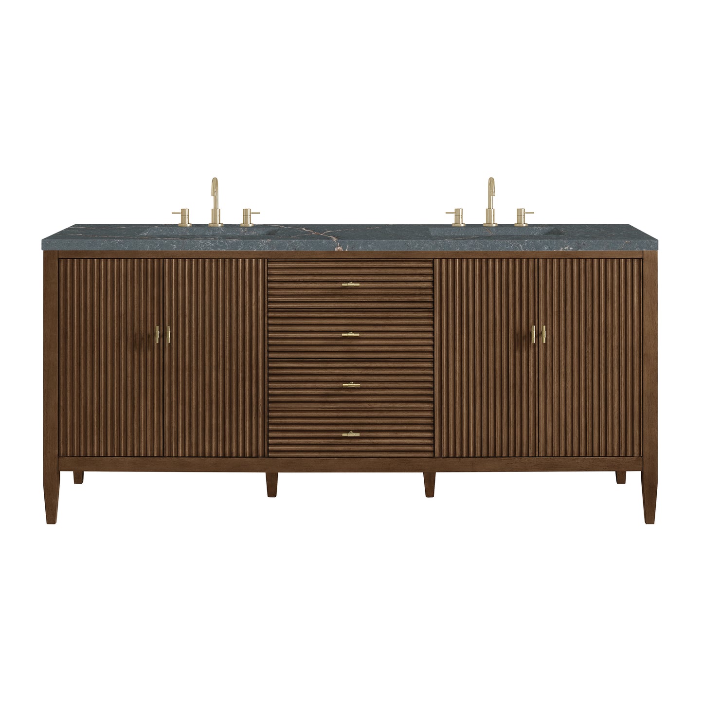 James Martin Myrrin 72" Double Vanity with 3 CM Countertop
