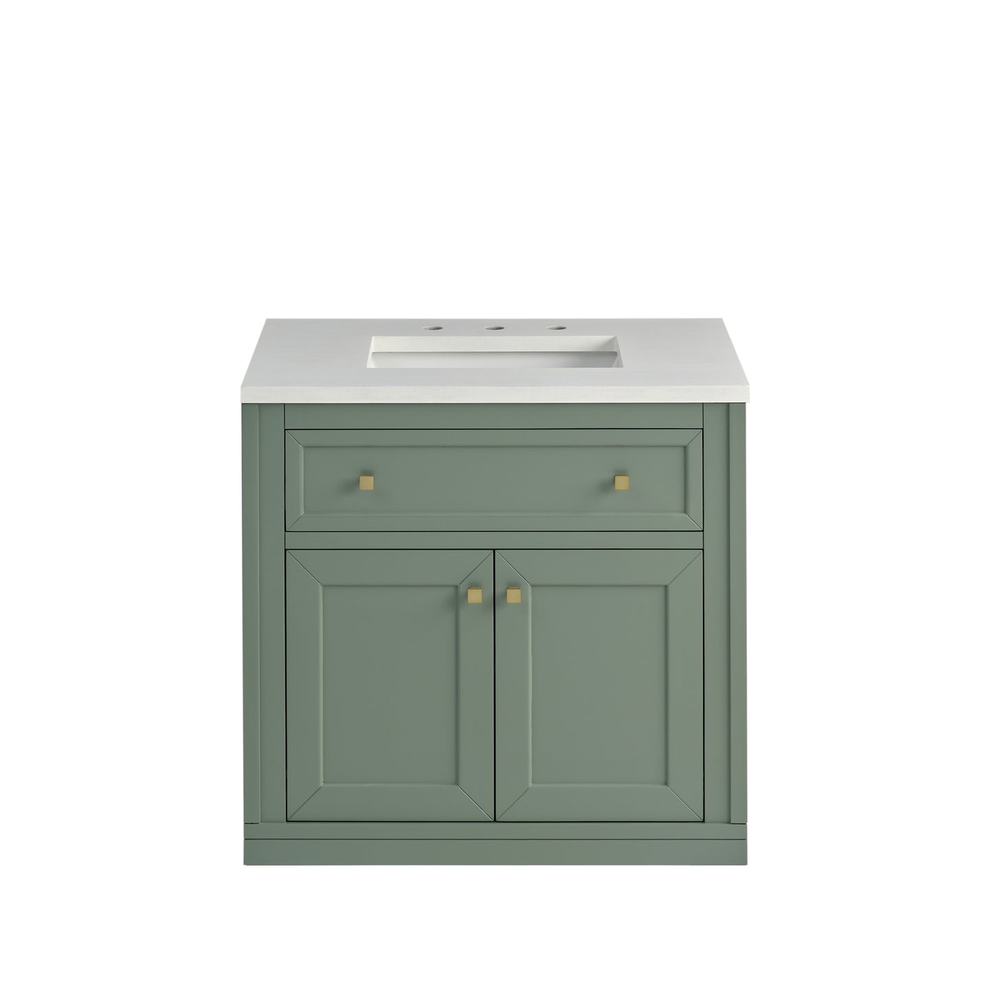 James Martin Chicago 30" Single Vanity with 3 CM Countertop