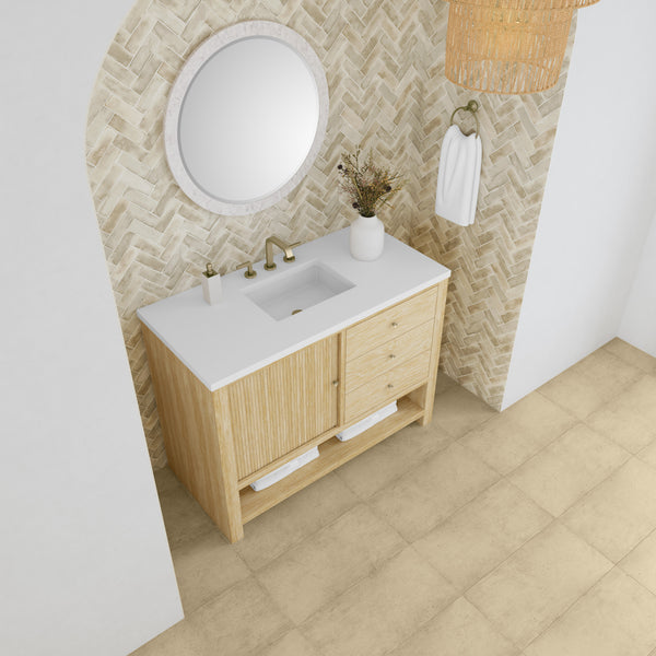 James Martin 48" Marigot Single Vanity - Luxe Bathroom Vanities