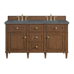 James Martin Lorelai 60" Double Vanity with 3 CM Countertop & FreePower Wireless Charger