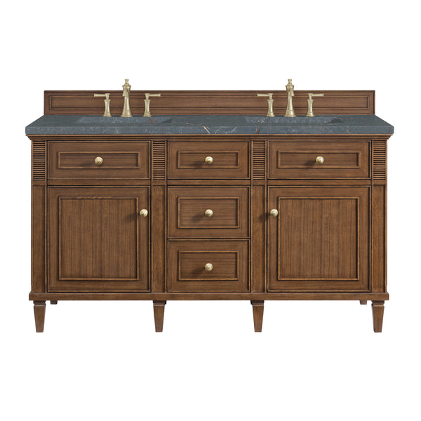 James Martin Lorelai 60" Double Vanity with 3 CM Countertop & FreePower Wireless Charger
