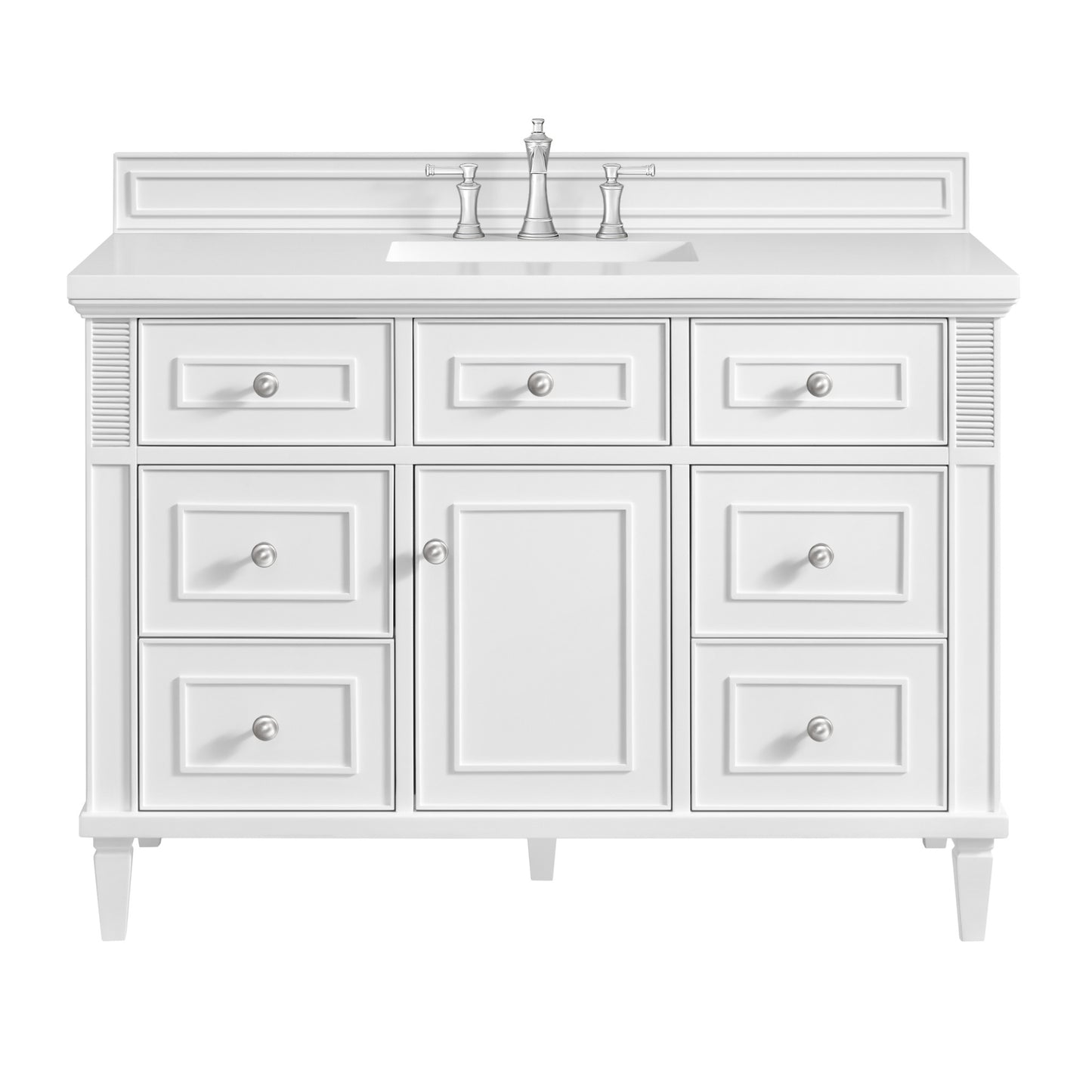 James Martin 48" Lorelai Single Vanity - Luxe Bathroom Vanities