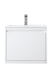 James Martin Mantova 23.6" Single Vanity with Composite Stone Top - Luxe Bathroom Vanities