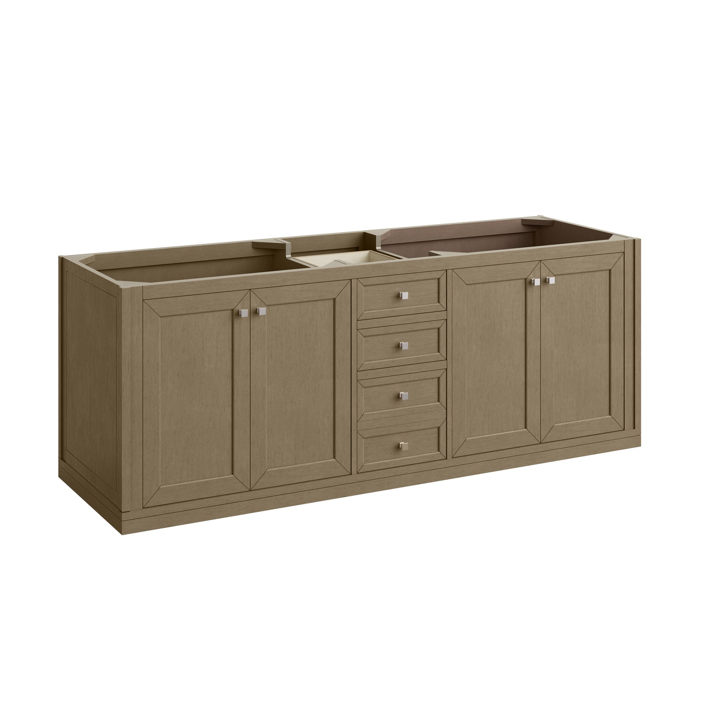 James Martin Chicago 72" Double Vanity with 3 CM Countertop