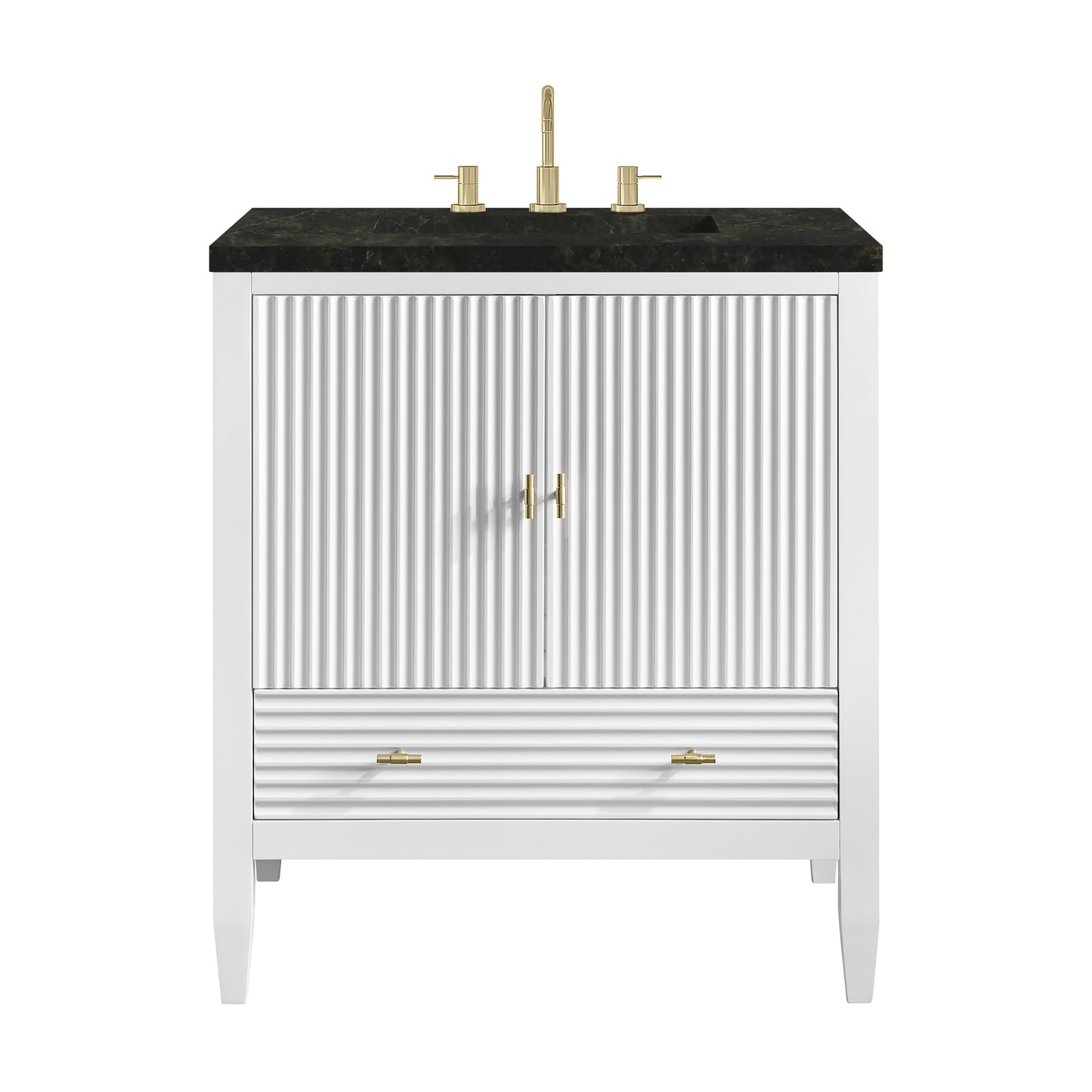 James Martin Myrrin 30" Single Vanity with 3 CM Countertop