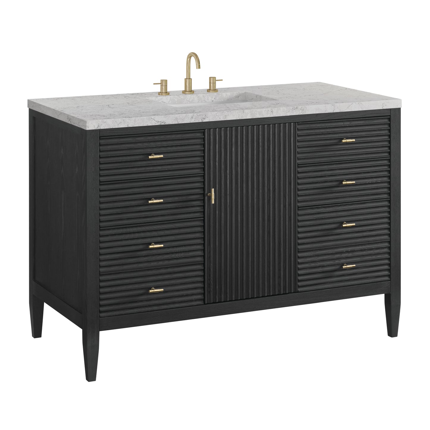 James Martin Myrrin 48" Single Vanity with 3 CM Countertop