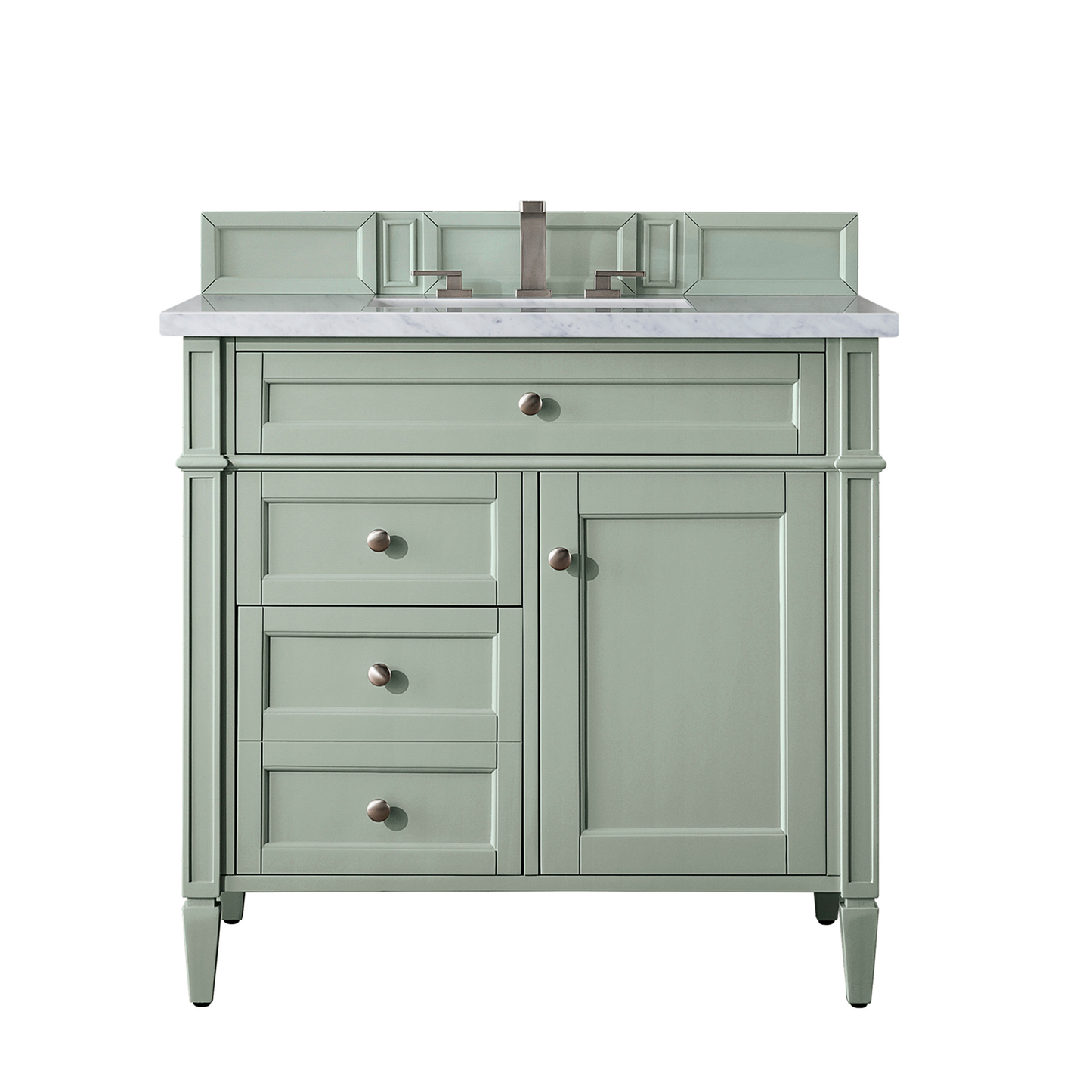 James Martin Brittany 36" Single Vanity with 3 Countertop