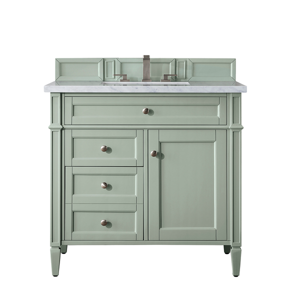 James Martin Brittany 36" Single Vanity with 3 Countertop