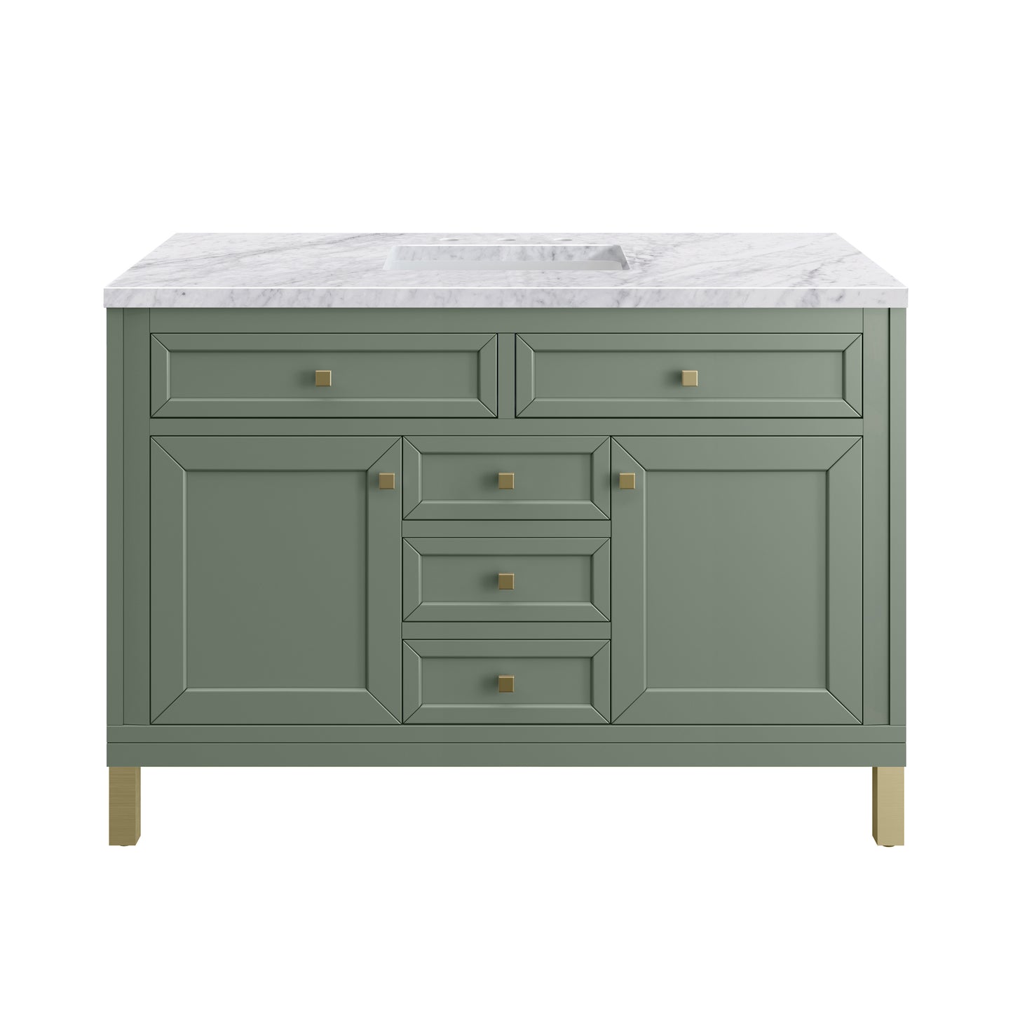 James Martin Chicago 48" Single Vanity with 3 CM Countertop