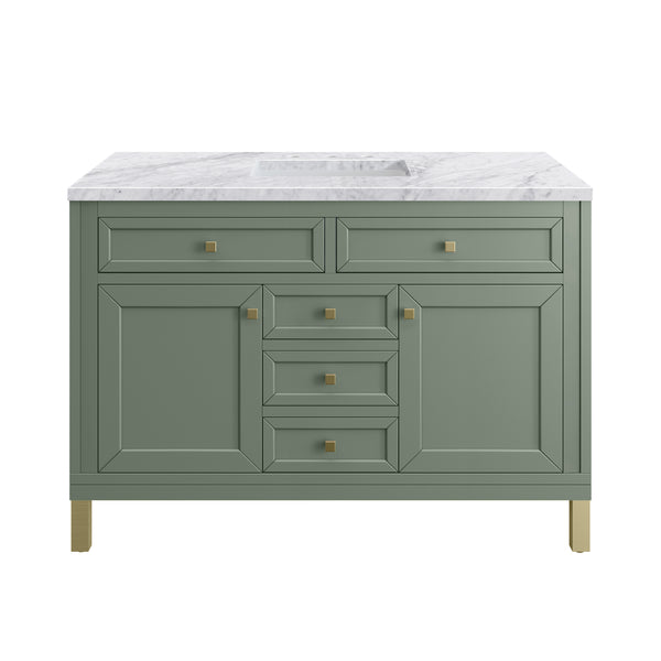 James Martin Chicago 48" Single Vanity with 3 CM Countertop