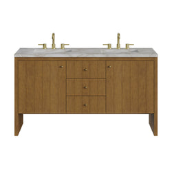 James Martin Hudson 60" Double Vanity with 3 CM Countertop