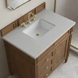 James Martin Brittany 36" Single Vanity with 3 Countertop