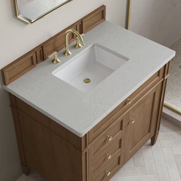 James Martin Brittany 36" Single Vanity with 3 Countertop