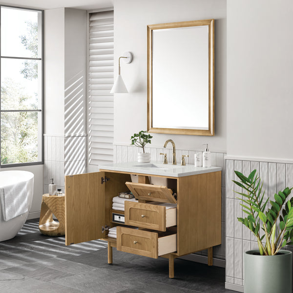 James Martin Laurent 36" Single Vanity with 3 CM Countertop