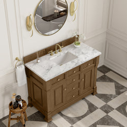 James Martin Brookfield 48" Single Vanity with 3 CM Countertop - Luxe Bathroom Vanities