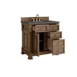 James Martin Brookfield 36" Single Vanity with 3 CM Countertop - Luxe Bathroom Vanities