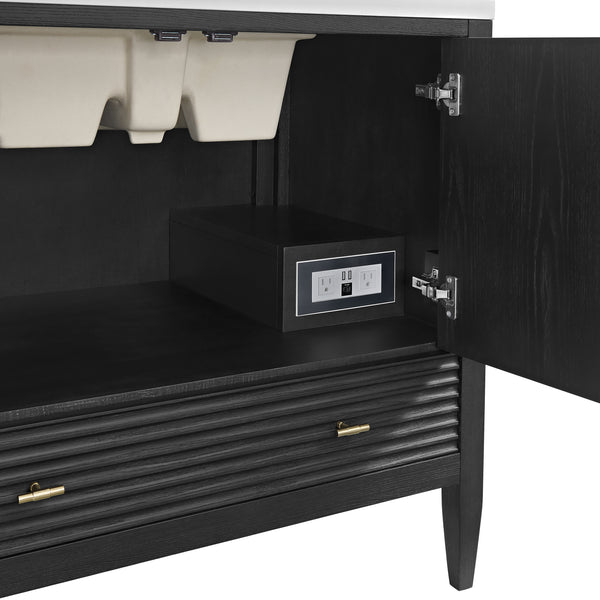 James Martin Myrrin 36" Single Vanity with 3 CM Countertop