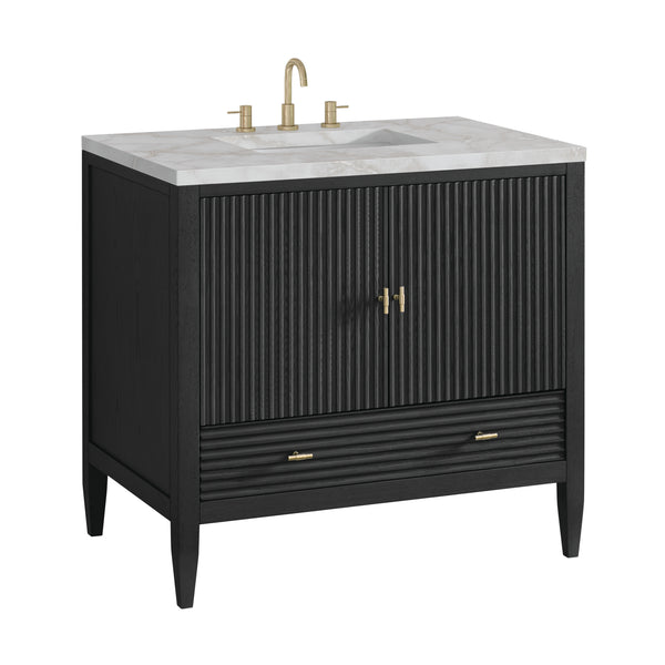 James Martin Myrrin 36" Single Vanity with 3 CM Countertop