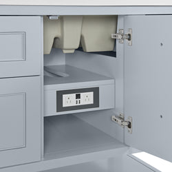 James Martin Breckenridge 72" Double Vanity w/ 3 CM Countertop