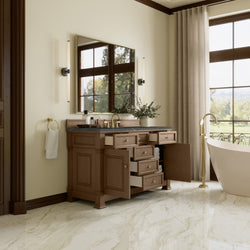 James Martin Brookfield 60" Single Vanity with 3CM Countertop & FreePower Wireless Charger