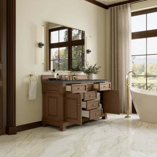 James Martin Brookfield 60" Single Vanity with 3CM Countertop & FreePower Wireless Charger