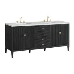James Martin Myrrin 72" Double Vanity with 3 CM Countertop