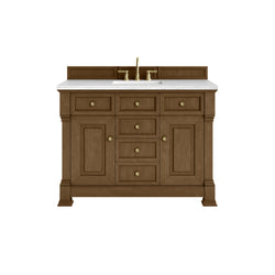 James Martin Brookfield 48" Single Vanity with 3 CM Countertop - Luxe Bathroom Vanities