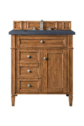 James Martin Brittany 30" Single Vanity with 3 CM Countertop