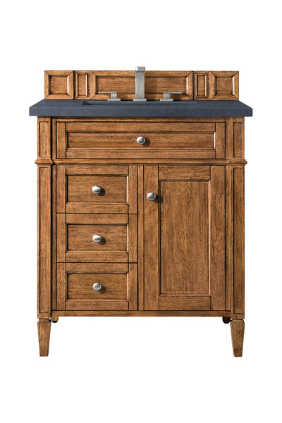 James Martin Brittany 30" Single Vanity with 3 CM Countertop