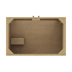 James Martin Hudson 36" Single Vanity with 3 CM Countertop