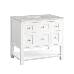 James Martin Breckenridge 36" Single Vanity w/ 3CM Countertop