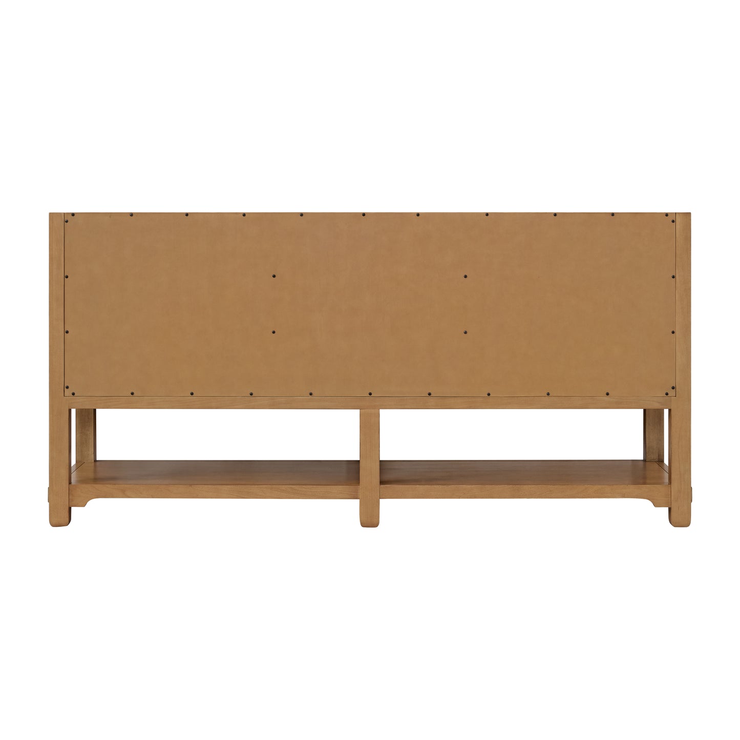 James Martin Malibu 72" Double Vanity, Amber Birch with 3 CM Countertop & FreePower Wireless Charger
