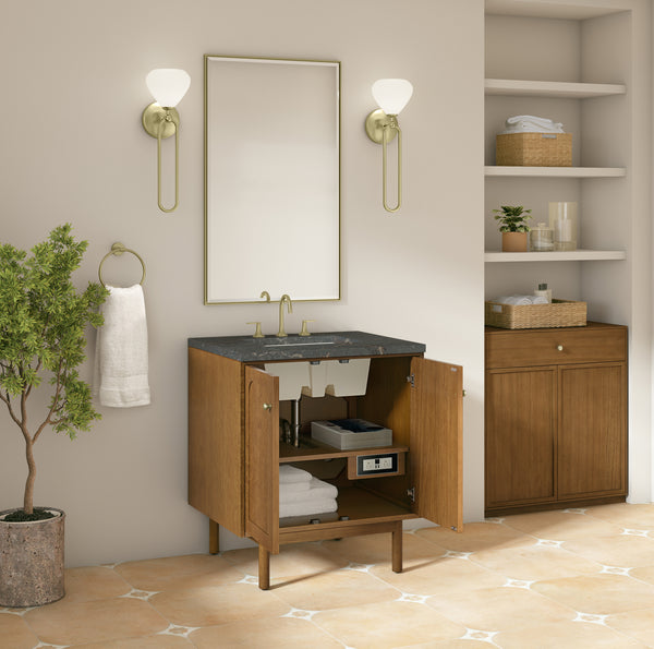 James Martin Laurent 30" Single Vanity with 3 CM Countertop