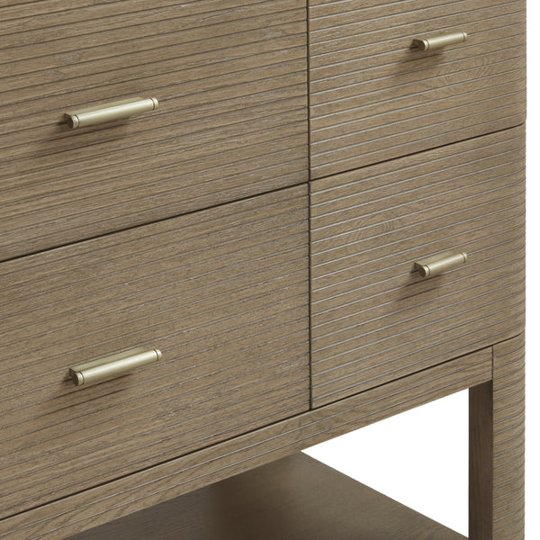 James Martin Lucian 48" Single Vanity, Pebble Oak - Luxe Bathroom Vanities