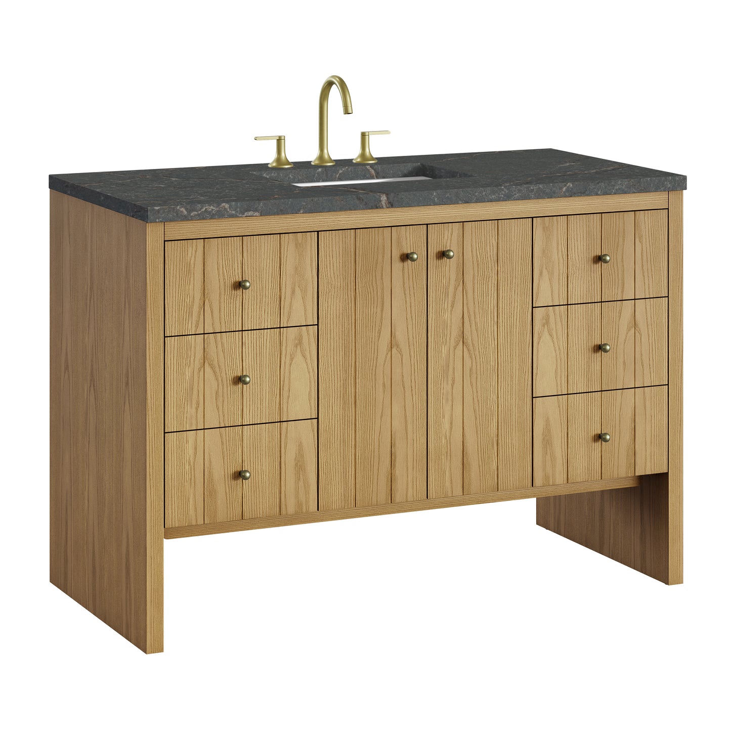 James Martin Hudson 48" Single Vanity with 3 CM Countertop