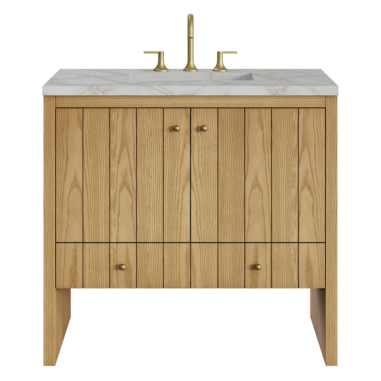 James Martin Hudson 36" Single Vanity with 3 CM Countertop