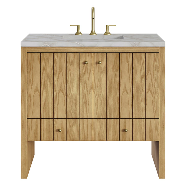 James Martin Hudson 36" Single Vanity with 3 CM Countertop