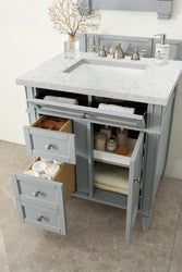 James Martin Brittany 30" Single Vanity with 3 CM Countertop