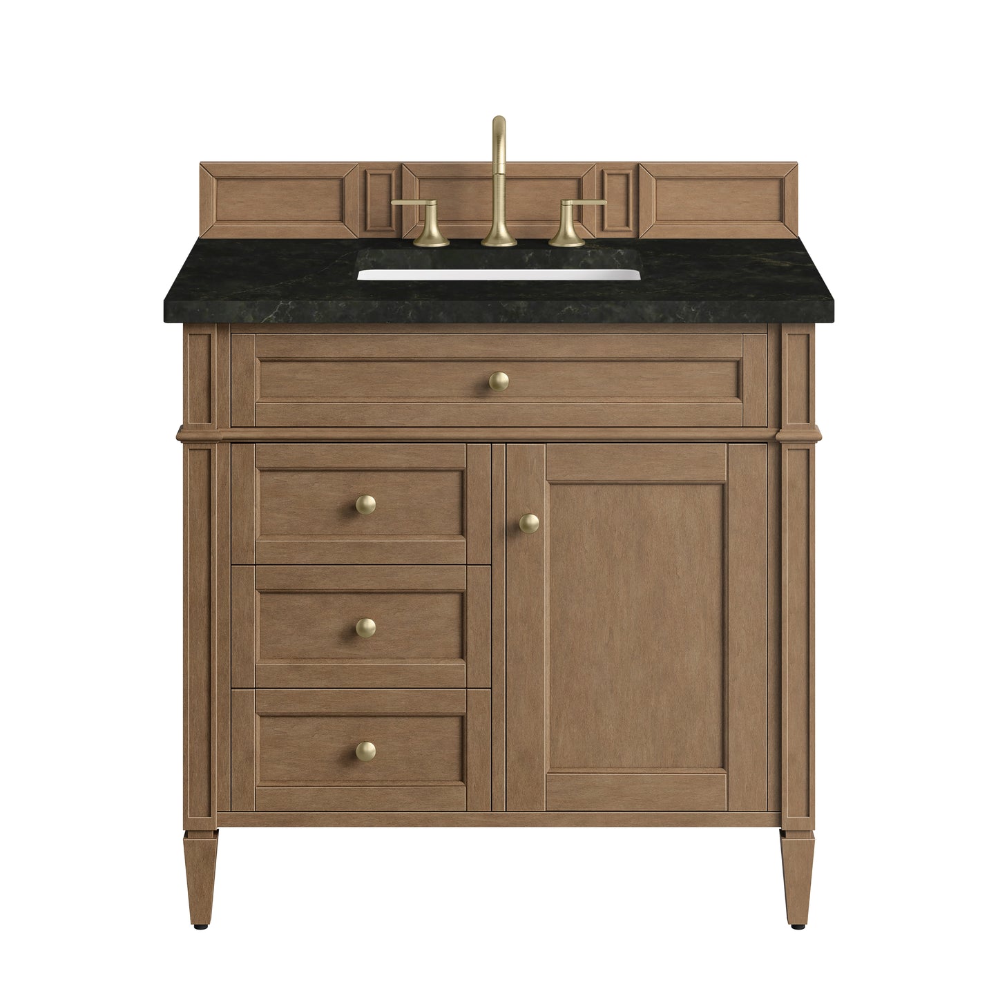 James Martin Brittany 36" Single Vanity with 3 Countertop
