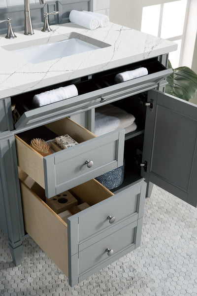 James Martin Brittany 36" Single Vanity with 3 Countertop