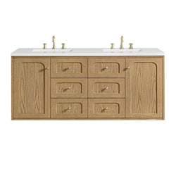 James Martin Laurent 60" Double Vanity with 3 CM Countertop