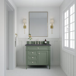 James Martin Brittany 36" Single Vanity with 3 Countertop