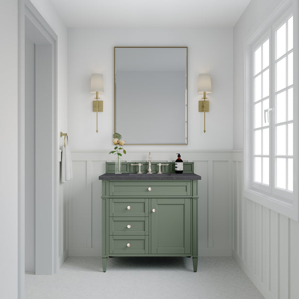 James Martin Brittany 36" Single Vanity with 3 Countertop